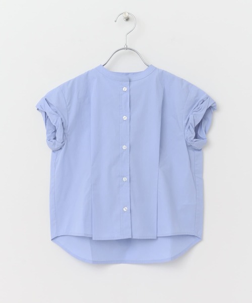 URBAN RESEARCH DOORS（アーバンリサーチドアーズ）の「『親子リンク』半袖ワイドタックシャツ(KIDS)（シャツ/ブラウス・キッズ・チェック/ブルー・135/120/105）」の21枚目の写真