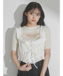 merry jenny | リボンリボンリボンビスチェ(ベスト)