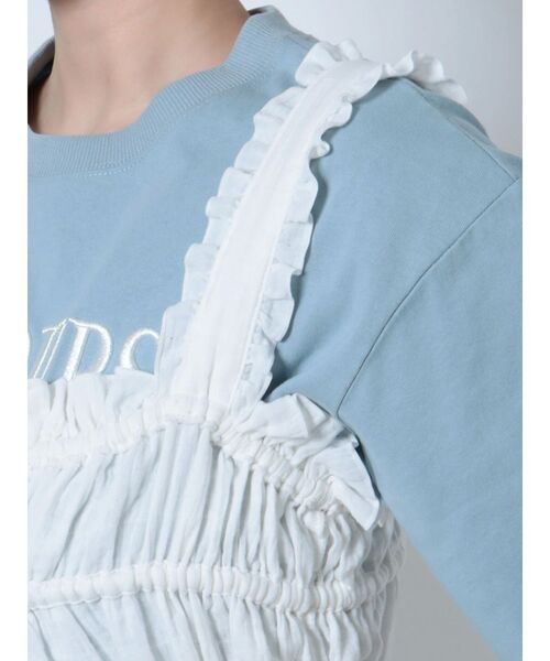 merry jenny（メリージェニー）の「リボンリボンリボンビスチェ（ベスト・レディース・オフホワイト/ブラック・FREE）」の21枚目の写真