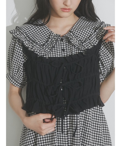 merry jenny（メリージェニー）の「リボンリボンリボンビスチェ