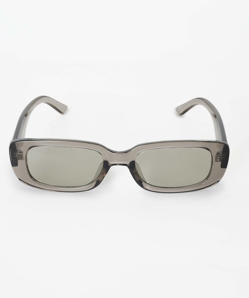 X-girl（エックスガール）の「SQUARE FRAME SUNGLASSES（サングラス・レディース・グレー/ブラウン・ONE SIZE）」の3枚目の写真