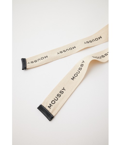 MOUSSY(マウジー)の「LETTERING RIBBON BOATER ハット(ハット・レディース・ベージュ・FREE)」の13枚目の写真
