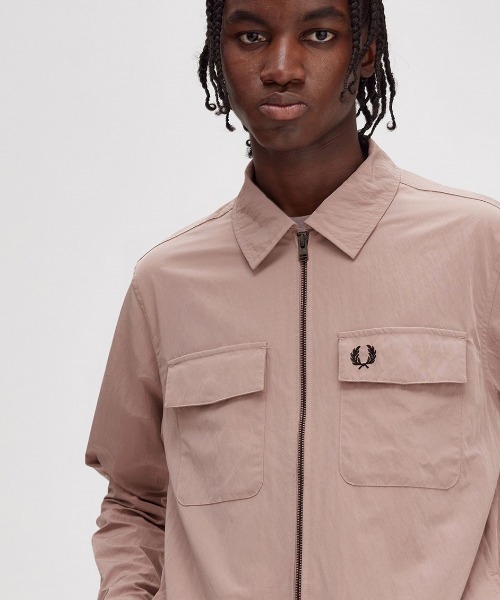 FRED PERRY（フレッドペリー）の「Zip Overshirt／ジップアップ