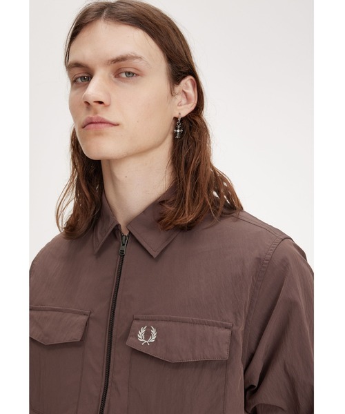 フレッド・ペリー ジップジャケット FRED PERRY（フレッドペリー）の「Zip Overshirt／ジップアップ