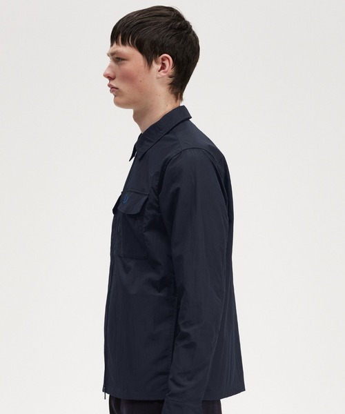 Zip Overshirt／ジップアップオーバーシャツジャケット