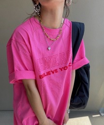 feepur by saya | 【sayaコラボ】メッセージロゴTee(Tシャツ/カットソー)