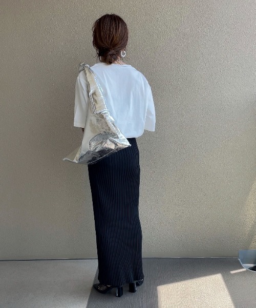 feepur by saya（フェピュールバイサヤ）の「メッセージロゴTee（Tシャツ/カットソー・レディース・ブルー/オフホワイト/ピンク・MEDIUM）」の17枚目の写真