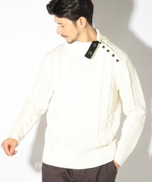 UNION STATION | ドクターネックケーブルニット(ニット/セーター)
