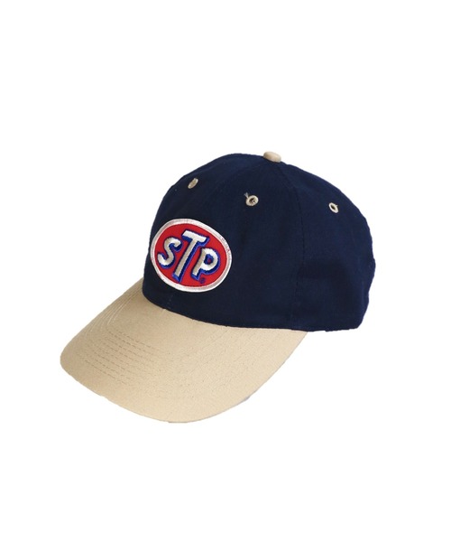 C.E.L.STORE（セルストア）の「STP/エスティーピー LOGO BASEBALL CAPロゴベースボールキャップ(ユニセックス)（キャップ・メンズ・ナチュラル/ネイビー・FREE）」の9枚目の写真