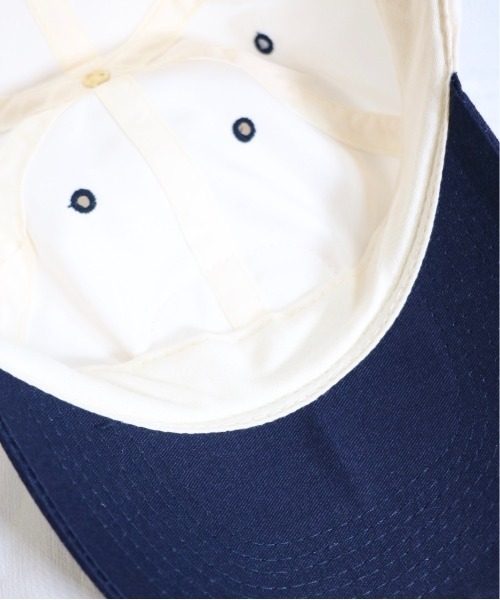 C.E.L.STORE（セルストア）の「STP/エスティーピー LOGO BASEBALL CAPロゴベースボールキャップ(ユニセックス)（キャップ・メンズ・ナチュラル/ネイビー・FREE）」の8枚目の写真