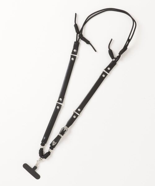 TOGA PULLA(トーガ プルラ)の「TOGA PULLA Leather phone strap(スマホグッズ・レディース・ブラック/その他/グリーン・FREE)」の9枚目の写真