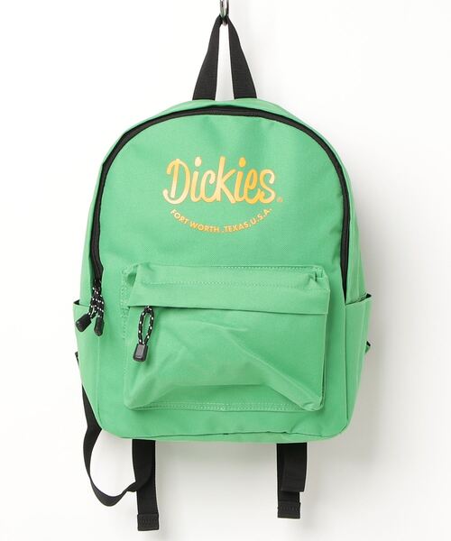 Dickies（ディッキーズ）の「【DICKIES/ディッキーズ】HW LOGO PRINT DAYPACK KIDS キッズサイズロゴバックパック（バックパック/リュック・キッズ・グリーン/ブルー/ベージュ/ブラック/イエロー/ライトパープル・FREE）」の3枚目の写真