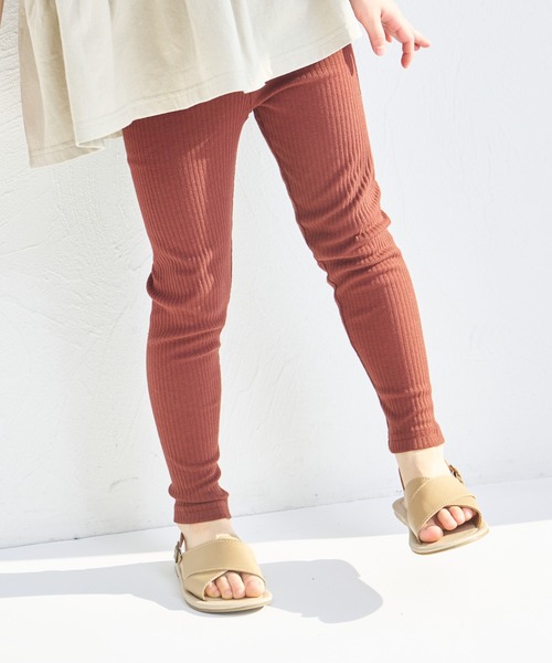 pairmanon(ペアマノン)の「【リブコットン100】ユニセックス 10分丈リブレギンス(その他パンツ・キッズ・アイボリー/ピンク/ブルー/ブルー系その他2/グレイッシュベージュ/パープル/ブルー系その他/チャコールグレー/テラコッタ/ブラック/モカ/その他/ライトベージュ/ミント/オレンジ系その他/ライトイエロー/ブルー系その他4/イエロー系その他/ピンク系その他/ブルー系その他3/パープル系その他/ホワイト系その他/ベージュ/グリーン系その他/ホワイト系その他3/パープル系その他2/レッド系その他/ブラック系その他/ホワイト系その他2/ブラック系その他2/ブラウン/ライトピンク/ホワイト系その他4/ブラック系その他3/グリーン系その他2/レッド系その他2/ピンク系その他2/ベージュ系その他2/グレー系その他2/ブラック系その他4/スモークピンク/ブラウン系その他/その他1/ブルーグレー/オフホワイト/その他2/ピンク系その他4/ピンク系その他3/ブラウン系その他2/ライトブルー・130/90/70/80/140/100/120/110/150)」の16枚目の写真