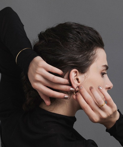 CENE（セネ）の「【CENE】セネ/ナローブレスレット（ブレスレット・レディース・ゴールド/シルバー・FREE）」の3枚目の写真