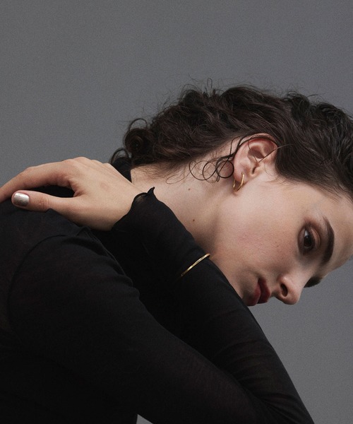 CENE（セネ）の「【CENE】セネ/ナローブレスレット（ブレスレット・レディース・ゴールド/シルバー・FREE）」の4枚目の写真