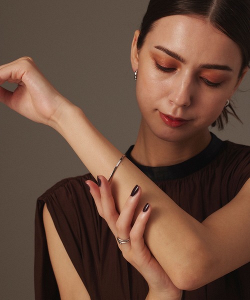 CENE（セネ）の「【CENE】セネ/ナローブレスレット（ブレスレット・レディース・ゴールド/シルバー・FREE）」の11枚目の写真