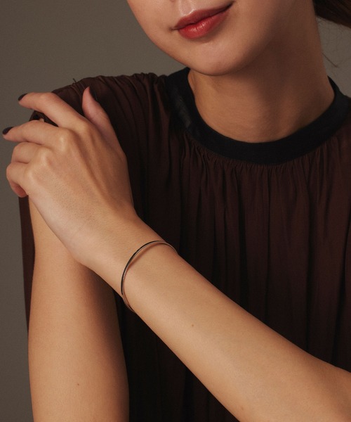 CENE（セネ）の「【CENE】セネ/ナローブレスレット（ブレスレット・レディース・ゴールド/シルバー・FREE）」の12枚目の写真