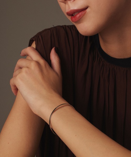 CENE（セネ）の「【CENE】セネ/ナローブレスレット（ブレスレット・レディース・ゴールド/シルバー・FREE）」の13枚目の写真