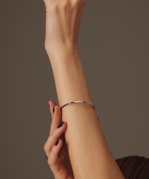 CENE（セネ）の「【CENE】セネ/ナローブレスレット（ブレスレット・レディース・ゴールド/シルバー・FREE）」の14枚目の写真