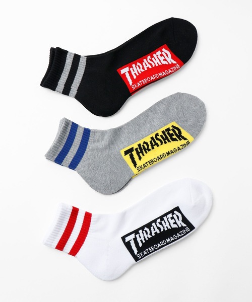 THRASHER（スラッシャー）の「THRASHER スラッシャー 3足セット メンズ 
