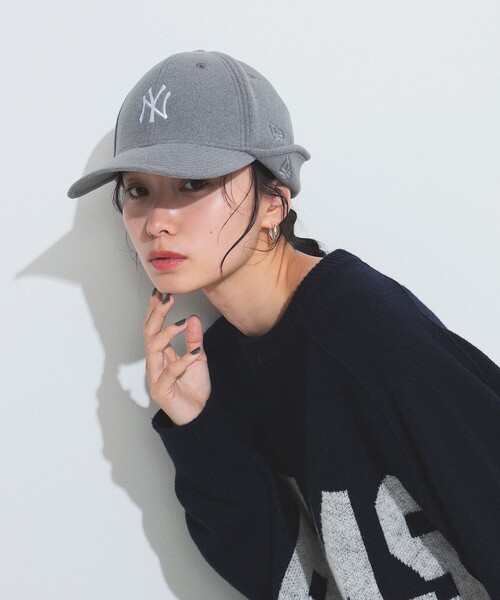 BEAMS BOY（ビームスボーイ）の「NEW ERA × BEAMS BOY / 別注 NYY3930 キャップ（キャップ・レディース・グレー/ネイビー・SMALL/MEDIUM）」の8枚目の写真