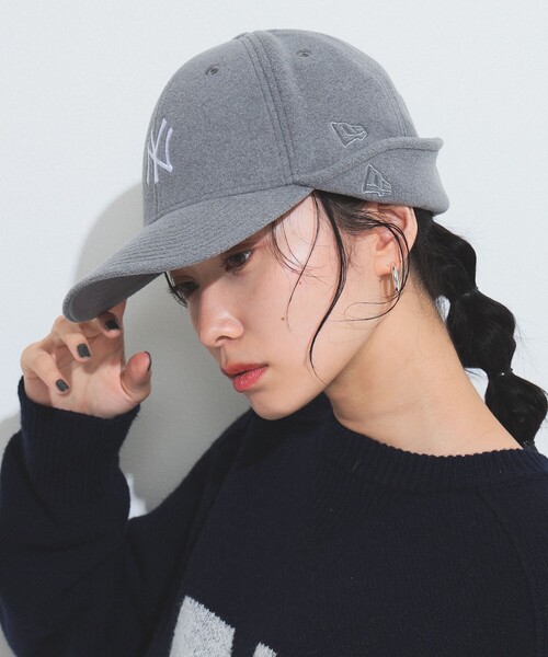 BEAMS BOY（ビームスボーイ）の「NEW ERA × BEAMS BOY / 別注 NYY3930 キャップ（キャップ・レディース・グレー/ネイビー・SMALL/MEDIUM）」の9枚目の写真