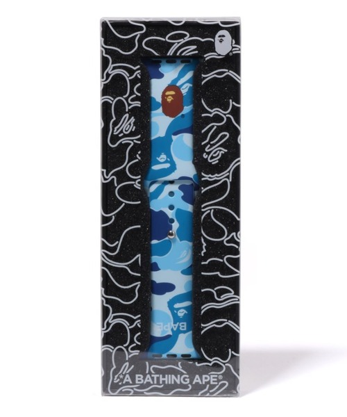 時計 ABC CAMO WATCH BAND M BLUE A BATHING APE（アベイシングエイプ）の「ABC CAMO WATCH BAND M
