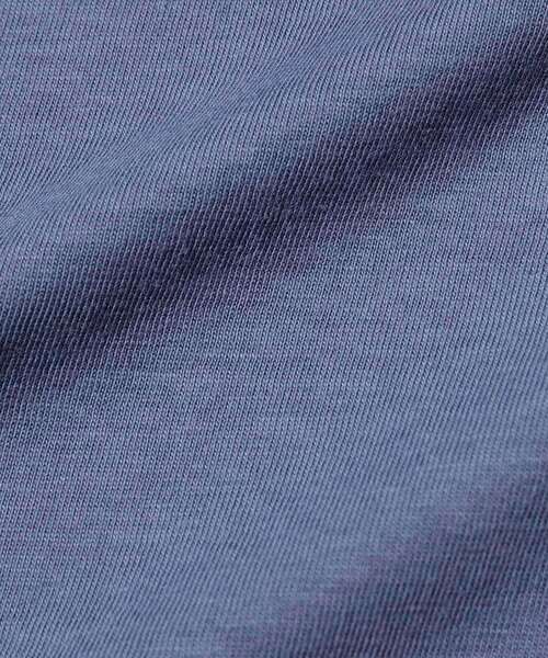 SHOO・LA・RUE(シューラルー)の「◆【110-140cm】袖ワッフルレイヤードロンT(Tシャツ/カットソー・キッズ・スモーキーグリーン系/カーキ/ブラック/ブルー系4・12/11/13/14)」の12枚目の写真