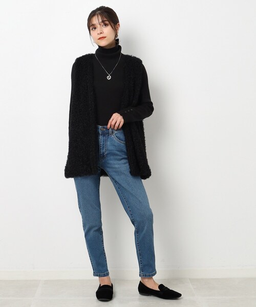 SHOO・LA・RUE(シューラルー)の「◆のびのびストレッチ デニムスキニーパンツ(デニムパンツ・レディース・ブルー/ネイビー・03/10/05/02/04/01)」の19枚目の写真