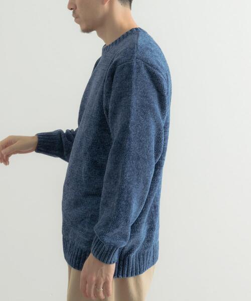 ITEMS URBANRESEARCH（アイテムズ アーバンリサーチ）の「モールクルーネックニットプルオーバー（ニット/セーター・メンズ・グレー/ブラック/ブルー/ベージュ/イエロー・MEDIUM/LARGE）」の15枚目の写真