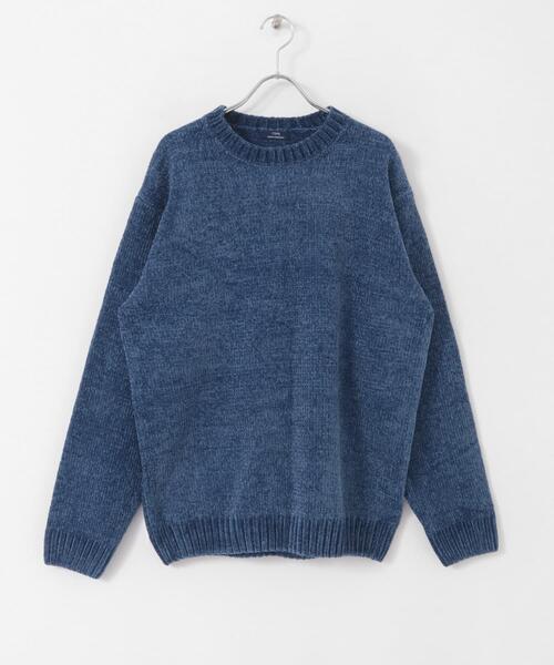 ITEMS URBANRESEARCH（アイテムズ アーバンリサーチ）の「モールクルーネックニットプルオーバー（ニット/セーター・メンズ・グレー/ブラック/ブルー/ベージュ/イエロー・MEDIUM/LARGE）」の17枚目の写真