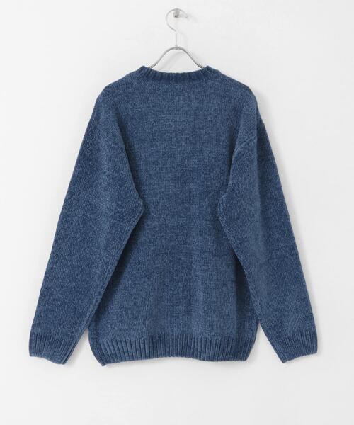 ITEMS URBANRESEARCH（アイテムズ アーバンリサーチ）の「モールクルーネックニットプルオーバー（ニット/セーター・メンズ・グレー/ブラック/ブルー/ベージュ/イエロー・MEDIUM/LARGE）」の18枚目の写真