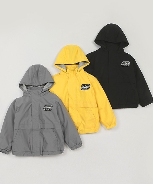 XLARGE KIDS（エクストララージキッズ）の「３ＷＡＹジャケット（ブルゾン・キッズ・ブラック/グレー/イエロー・90cm/100cm/110cm/120cm/130cm/140cm）」の8枚目の写真