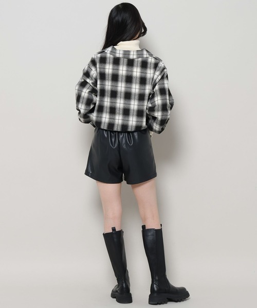 3.3 Field Trip (3.3フィールドトリップ)の「3.3 Field Trip/タンタケチェックシャツ 2981244(シャツ/ブラウス・レディース・グリーン/ブラック/グレー・FREE)」の21枚目の写真