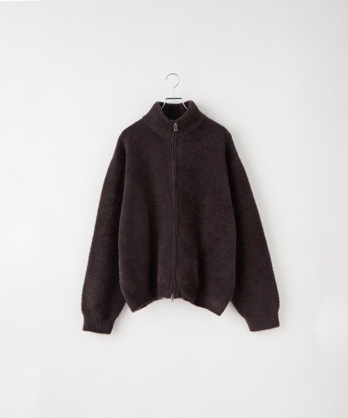 Loose/ルース（ルース）の「シャギータッチ ルーズドライバーズニット（ニット/セーター・メンズ・ブラック/ブルーグリーン/ダークブラウン・S/XS/M/L）」の20枚目の写真