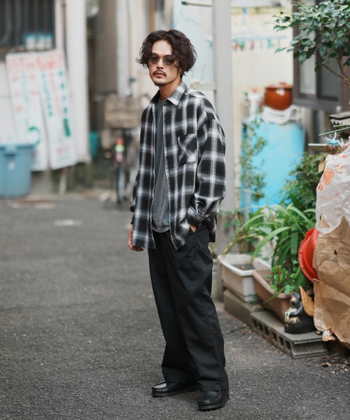 improves（インプローブス）の「ビエラチェック ルーズシルエット 長袖シャツ（シャツ/ブラウス・メンズ・C/D/E/F/B/A・MEDIUM/LARGE/X-LARGE）」の11枚目の写真