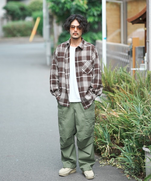 improves（インプローブス）の「ビエラチェック ルーズシルエット 長袖シャツ（シャツ/ブラウス・メンズ・C/D/E/F/B/A・MEDIUM/LARGE/X-LARGE）」の21枚目の写真