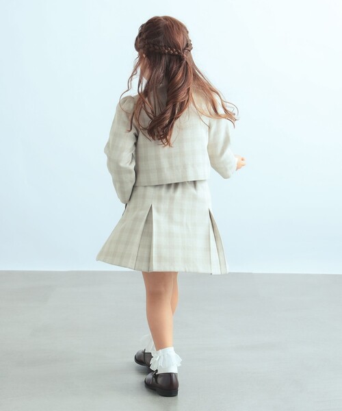 B:MING by BEAMS（ビーミングバイビームス）の「【フォーマル / セットアップ対応】B:MING by BEAMS / セレモニー TR スカート（100～130cm）（スカート・キッズ・ネイビー/ベージュ・100/120/130/110）」の11枚目の写真