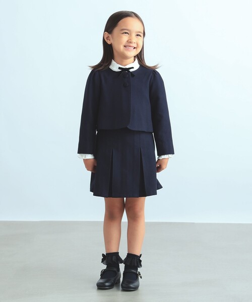 B:MING by BEAMS（ビーミングバイビームス）の「【フォーマル / セットアップ対応】B:MING by BEAMS / セレモニー TR スカート（100～130cm）（スカート・キッズ・ネイビー/ベージュ・100/120/130/110）」の17枚目の写真