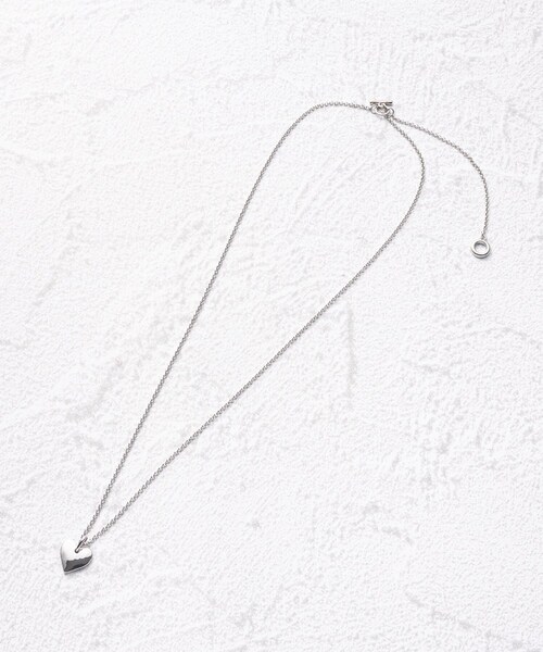 grove（グローブ）の「◆メタルハートアジャスタブルマンテルネックレス（ネックレス・レディース・シルバー/ピンクゴールド/ゴールド・00）」の5枚目の写真