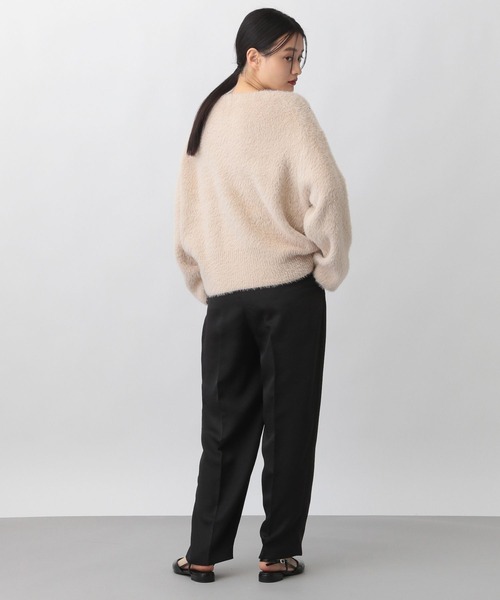 A part by（アパートバイ）の「２タックコクーンパンツ（その他パンツ・レディース・ブラック/アイボリー・SMALL/MEDIUM）」の14枚目の写真