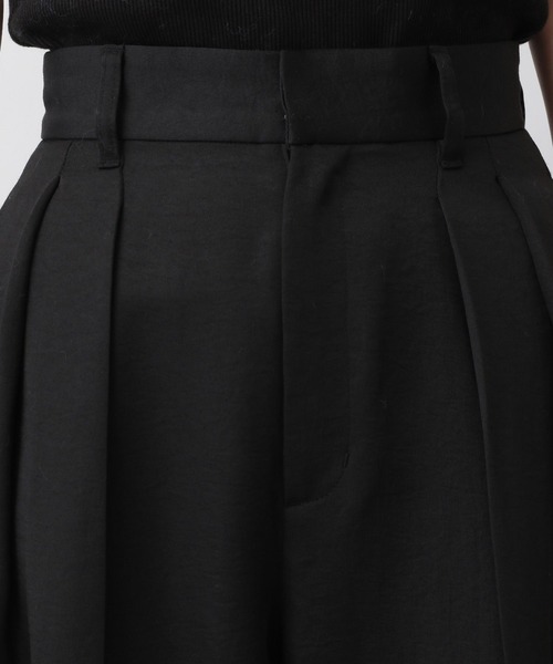 A part by（アパートバイ）の「２タックコクーンパンツ（その他パンツ・レディース・ブラック/アイボリー・SMALL/MEDIUM）」の20枚目の写真