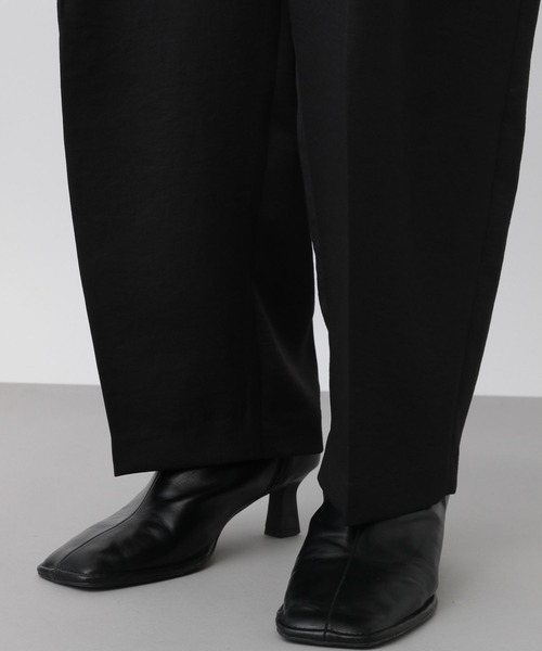 A part by（アパートバイ）の「２タックコクーンパンツ（その他パンツ・レディース・ブラック/アイボリー・SMALL/MEDIUM）」の22枚目の写真