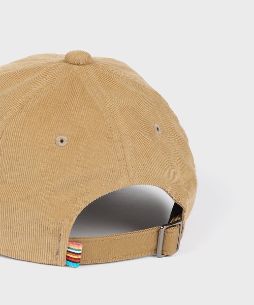 Paul Smith（ポールスミス）の「ミックスアップ コーデュロイ キャップ / 140301 977X（キャップ・メンズ・ブラック/ベージュ・FREE）」の4枚目の写真