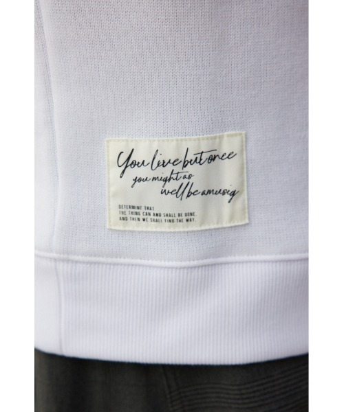 AZUL by moussy(アズールバイマウジー)の「ニットライクプルオーバー(ニット/セーター・メンズ・オフホワイト/ブルー/ブラック・MEDIUM/LARGE)」の13枚目の写真