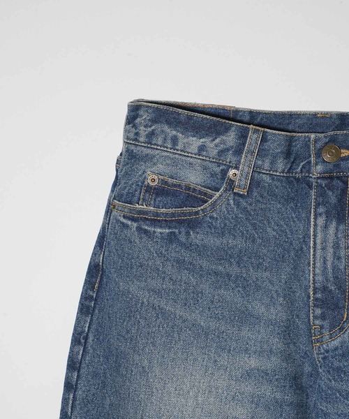 X-girl（エックスガール）の「LOW RISE DENIM PANTS（デニムパンツ・レディース・ライトインディゴブルー・M/XS/S）」の5枚目の写真