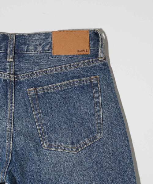 X-girl（エックスガール）の「LOW RISE DENIM PANTS（デニムパンツ・レディース・ライトインディゴブルー・M/XS/S）」の7枚目の写真