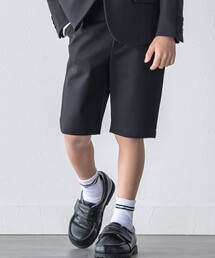 BeBe | ストレッチポンチハーフパンツ(90~130cm)(スーツパンツ)