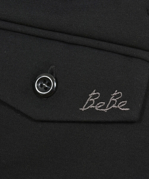 BeBe(ベベ)の「ストレッチポンチハーフパンツ(90~130cm)(スーツパンツ・キッズ・ブラック・120cm/130cm/90cm/100cm/110cm)」の9枚目の写真