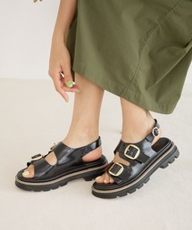 BAYFLOW | ダブルバックルサンダル(サンダル)